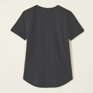 Women's Crew Neck <b>T</b>-<b>Shirt</b> Solid Color Short Sleeve Loose Fit 100% Cotton Jersey Breathable All Seasons Casual Wear - Product Image 5