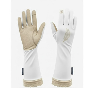 Top Selling High Quality Leather Hijab <b>Gloves</b> Comfortable Flexible Fabric Touch Screen Thermal Features for Muslim Horse Riding - Product Image 6