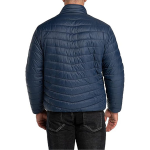 Fashion Style Solid Color <b>Men's</b> Puffer <b>Jacket</b> Stand Collar Front Thick Warm Winter Outdoor Breathable Windproof <b>Jacket</b> for <b>Men</b> - Product Image 6