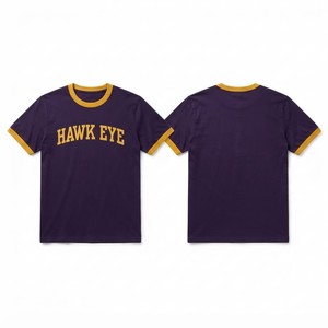 Camiseta Casual de Manga Corta con Cuello Redondo para Hombre Hawk Eye Sports H-178, Corte Regular, Tejido Jersey de Poliéster/Algodón, 220g, Antiarrugas - Product Image 3