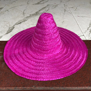 Mexican Sombrero <b>Straw</b> <b>Hat</b> Wide Brim Protection Lightweight and Breathable for Men and Women by 99 Gold Data - Product Image 1
