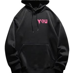 Tendance Hommes Personnalisé Imprimé Hiver Sweat À Capuche Pull Style Séchage Rapide Respirant Confortable Tissu Coton Polaire/Polyester - Product Image 1