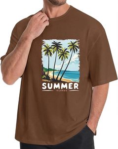 Heavy Weight 100% Cotton Oversized T-<b>Shirt</b> Men 220 Grams Shoulder Custom Printing Hip Hop Plus Size 100% Cotton Blank Boxy Men's - Product Image 4