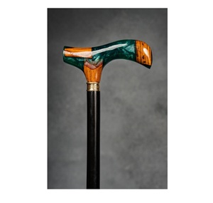 ไม้เท้าทองเหลืองโบราณ ทำมือ ด้ามจับหรูหรา ดีไซน์วินเทจ อุปกรณ์เสริมที่มีสไตล์ ของขวัญสุดหรู สำหรับนักสะสม - Product Image 1