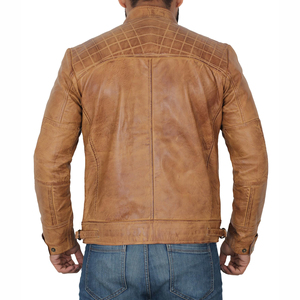 Chaqueta de invierno para hombre 100% piel de vaca natural, abrigo de cuero auténtico para hombre, ropa masculina, chaqueta de cuero de invierno para hombre - Product Image 6