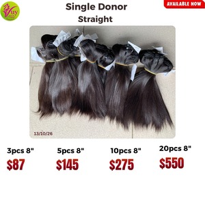 Peluca de Cabello Humano Vietnamita 100% de un Solo Donante VuyHair - Cabello Virgen de la Más Alta Calidad 95-100g, Extensiones de Cabello, Precio al por Mayor - Product Image 2