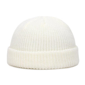 Autumn Winter Versatile Pullover <b>Hat</b> Thin Knitted <b>Light</b> Plate Acrylic Korean Version Beanie <b>Hat</b> Character - Product Image 4
