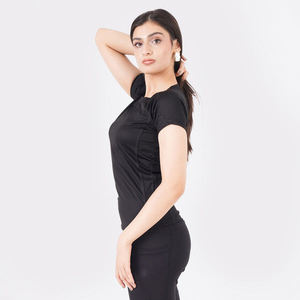 Chemises de compression pour femmes de haute qualité, écologiques, coupe ajustée, respirantes, séchage rapide, anti-boulochage, shorts - Product Image 5