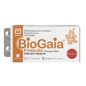 Comprimés à croquer Biogaia Protectis à la fraise, 30 unités - Product Image 1