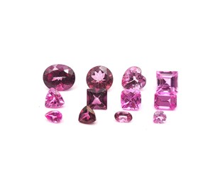 Natural Pink Topaz Mix Shape Cut Loose Gemstone Lot 3-12 MM Pink Topaz Gemstone For Jewelry Making - Product Image 2