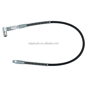 GX-HF24 รุ่นงานหนัก 90 °   ข้อต่อจ่ายจาระบีแบบหมุนได้ BSPT 1/8"-28 ข้อต่อหล่อลื่นแบบปลดเร็วทำจากเหล็ก - Product Image 1