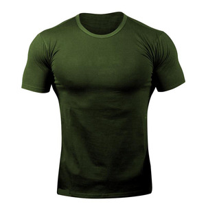 T-shirt de sport pour homme, vêtements de sport haut de gamme, tissu doux au toucher, séchage rapide, confortable, pour la remise en forme, l'entraînement sportif - Product Image 2