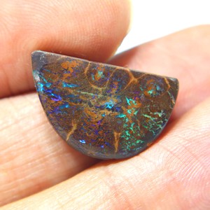 High Quality Australian Boulder Opal Cabochon Gemstone Rare Natural <b>Fire</b> Opal Loose <b>Stone</b> for Jewelry Making Gemstone - Product Image 2