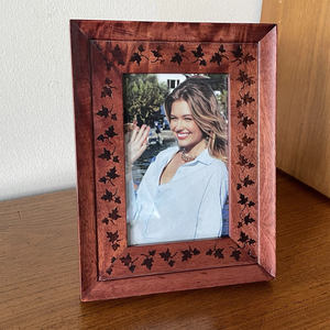 Artisan Handmade Solid <b>Wooden</b> <b>Photo</b> Frame Natural Tabletop Display for Home Office Living Room Elegant Classic Decor Premium - Product Image 1