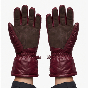 Gants de ski unisexes pour l'hiver, imperméables, rembourrés et thermiques, avec sangle de poignet réglable, mitaines longues pour la neige - Product Image 3