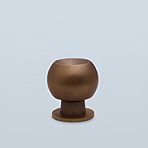 Poignée de meuble en laiton antique, bouton de commode au design traditionnel, finition marron, pour tiroir, maison, cuisine, salon - Product Image 1