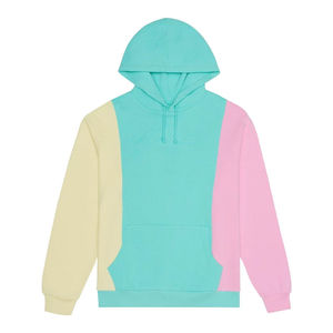Men's Hoodie Color Block Long Sleeves Breathable Hoodies Pullover Cotton Made Color Block Hoodie Printed Men's Hoodies - Product Image 1