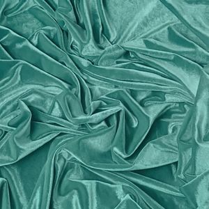 Modern Bisleri Color 100% Polyester Velvet Fabric Medium Weight Woven Solid Plain Style Quick Dry Soft Material <b>For</b> Apparel - Product Image 5