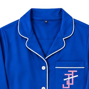 Ensemble de pyjama deux pièces personnalisé Jack and Jill pour femmes, haut à manches longues doux, pantalon à taille élastique, vêtements de nuit décontractés pour femmes, vêtements de détente - Product Image 4