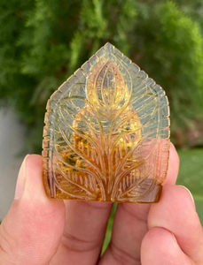 Ídolo de Buda de cristal dorado, figura de piedra preciosa tallada a mano, decoración espiritual, estatua de meditación, regalo religioso, piedra curativa - Product Image 4