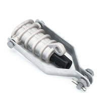 Pince de tension isolante de type cale NXJG 1 2 3 4 en alliage d'aluminium, pince d'ancrage de terminaison pour câble aérien isolé ABC 35-240 mm²