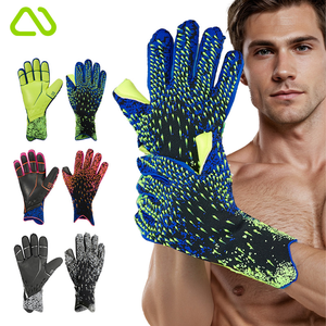 Gants de gardien de but professionnels, paume en latex, respirants, absorption des chocs, adhérence pour hommes, femmes, jeunes, football - Product Image 2