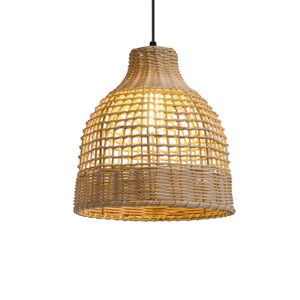 Lámpara Colgante de Ratán, Estilo Rústico Simple, Linterna de Ratán para Restaurante, Salón de Té Zen, Estilo Bohemio, B&B - Product Image 6