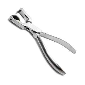 Pinza perforadora de dique de goma Ainsworth de 6.75 pulgadas, de acero inoxidable, reutilizable, manual, Clase I, para aislamiento dental, quirúrgico y endodóntico - Product Image 5