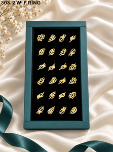 Anillos de Moda Chapados en Oro a Precio Razonable para Mujer, Anillo de Compromiso Más Popular, Cincin Fashion Wanita, Venta al por Mayor Malasia - Product Image 3