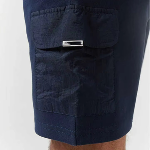 Ensemble deux pièces pour homme, vintage, écologique, élégant, séchage rapide, short décontracté d'été, manches courtes, vêtements de sport tricotés - Product Image 6