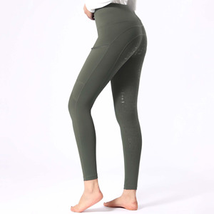 Leggings d'équitation en silicone intégral respirants pour homme/femme – Culottes d'équitation et jodhpurs - Product Image 2