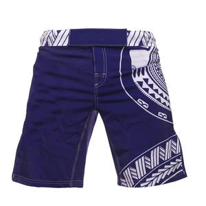 Shorts MMA tendance pour hommes en tissu satiné, séchage rapide, respirant, vêtements de mode - Product Image 1
