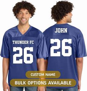 Maillots d'entraînement respirants en mesh pour équipes de football personnalisées – Fabrication OEM/ODM - Product Image 2