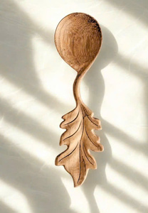 Vietnam Factory Supply Carved Wooden Spoon Natural Kitchen Utensil Handmade Cooking Spoon Bulk Export Supplier - Product Image 3