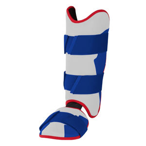 Protège-tibias de baseball de haute qualité pour jeunes et adultes, équipement de sécurité en cuir, logo entièrement personnalisable, protège-jambes de baseball - Product Image 2