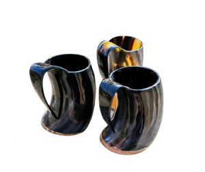 Best Selling Viking Horn Tankard Buffalo Horn <b>Mug</b> Quality Handicrafts Medieval Beer <b>Mug</b> Party <b>Vintage</b> Style 16 OZ Capacity - Product Image 4