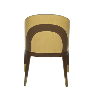 Only B2B Customized Design Modern Luxury Dining <b>Chairs</b> Wood And <b>Gold</b> Dining <b>Chairs</b> From Vietnamese Factory - Product Image 4
