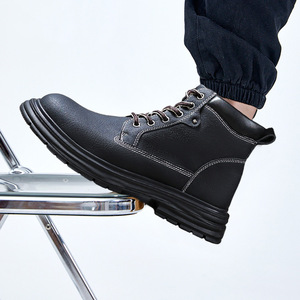 Botas Martin para Hombre, Nueva Llegada 2026, Botas Cortas de Invierno con Suela Gruesa, Calzado de Invierno, Botas Cortas de Cuero - Product Image 4