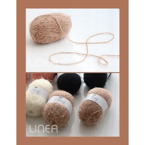 Hilo de tejer a mano Linea Sallang de nailon y acrílico, ovillo de 70g, hilo acrílico para tejer, hilo de fibra acrílica, hilo para crochet - Product Image 1