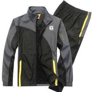Survêtement de sport décontracté pour homme en polyester/nylon de haute qualité, respirant, à manches longues, grandes tailles, idéal pour l'hiver - Vente en gros OEM - Product Image 6