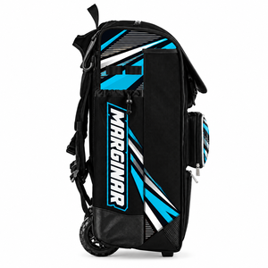 Custom Polyester Baseball Player <b>Travel</b> <b>Bag</b> Convertible Shoulder Carryall <b>with</b> Roller <b>Wheels</b> Lightweight Team Equipment Luggage - Product Image 3