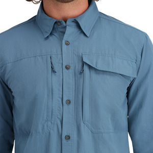 Camiseta de Manga Larga para Hombre, Personalizable, Holgada, Transpirable, Estampada, Impermeable, Cortavientos, Ligera, con Protección Solar, 100% Poliéster UPF - Product Image 6