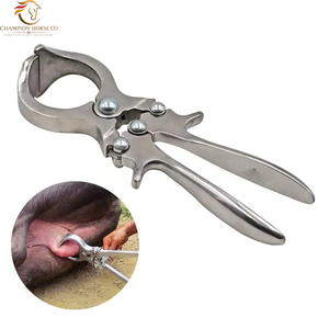 Pinzas de Castración de 14 Pulgadas de Acero Inoxidable, Herramienta de Castración sin Sangre para Ganado, Terneros, Ovejas, Cabras, Equipo Veterinario de Castración - Product Image 4