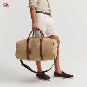 OEM Service Wholesale Best Design Leather Duffle Bags Lightweight Solid Color High Quality Leather Duffle Bags - Product Image 2
