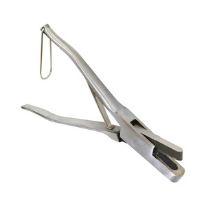 Animal V-shaped U-shaped Ear Notch Pliers Pig Ear Punch Stainless Steel <b>Clamp</b> Piglets Identification <b>Piercing</b> Marking Forceps - Product Image 1