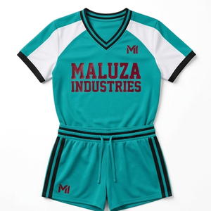 ชุดเชียร์ลีดเดอร์ระดับโปร แบบสั่งทำพิเศษ พิมพ์ลายแบบซับลิเมชั่น สำหรับการแสดงเชียร์ลีดเดอร์ในการแข่งขัน - Product Image 1