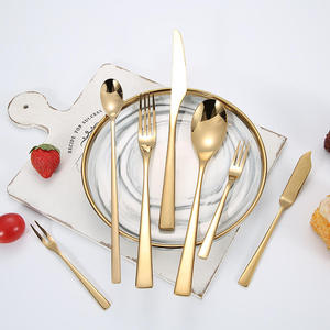 Premium Sustainable Stainless Steel 100-Piece Dining Cutlery Set | Reusable Durable <b>Flatware</b> Comfortable Grip for Home - Product Image 3