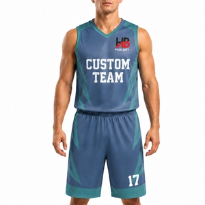 Ensemble d'uniformes de basketball personnalisés pour les sports d'équipe de compétition, pour les clubs et les équipes, les jeux en salle pour les sports d'équipe modernes - Product Image 1