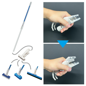 Clip Resistente para Mango de Fibra de Vidrio con Cabeza Tipo T, Durabilidad Superior a 20,000 Usos, Marca TW, para Uso en el Hogar y la Oficina - Product Image 1