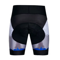 Shorts de cyclisme sur mesure pour hommes, shorts de vélo athlétiques, tissu extensible à séchage rapide, vêtements de performance rembourrés pour le cyclisme sur route